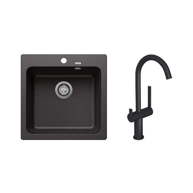 Keittiöallas Blanco Naya 5 ja Lapetek Round-A keittiöhana APK-liitäntä eri värejä