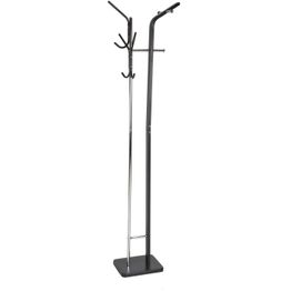 Vaatenaulakko Home4You ALDER 47x30xK180 cm, musta