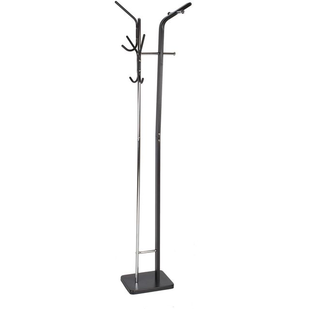 Coat rack ALDER 47x30xH180cm, black