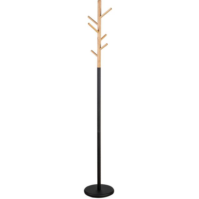 Coat rack FOREST D28xH180cm, black