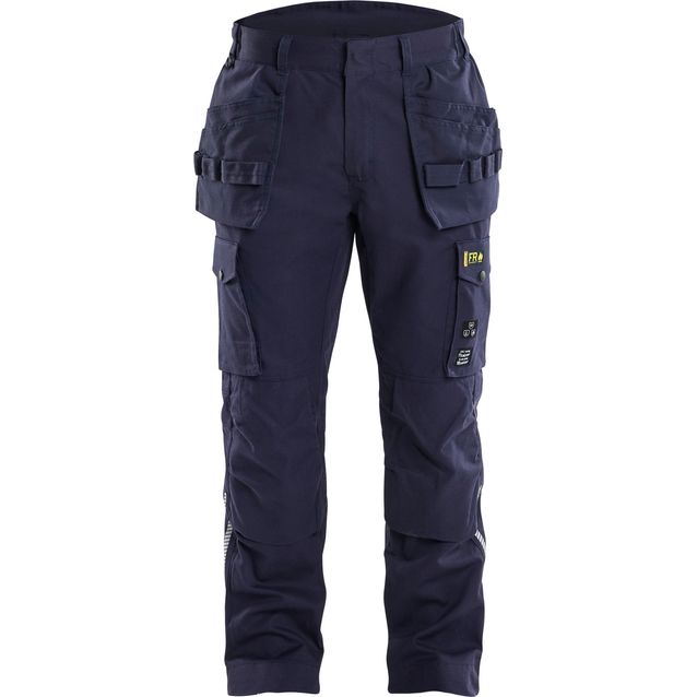 Riipputaskuhousut Blåkläder 1418 luontaisella palosuojauksella