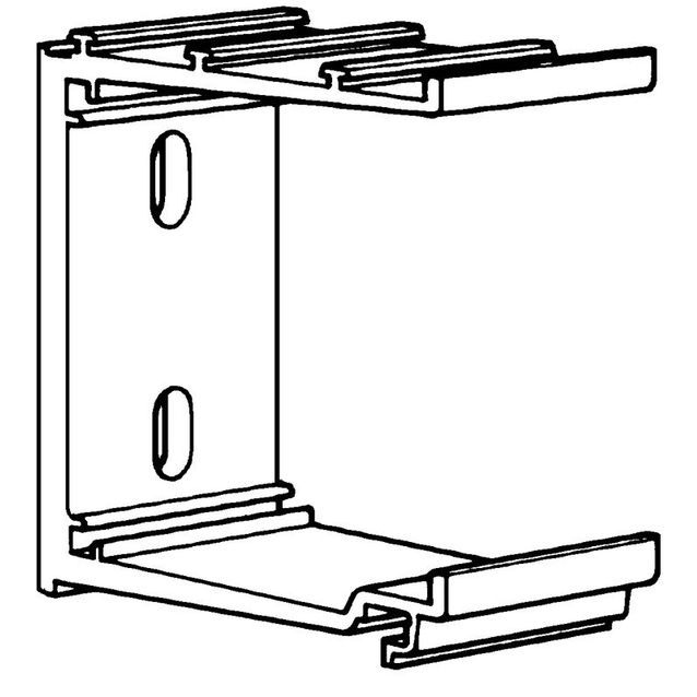 Seinäkannake Ductel Twist TBE 75