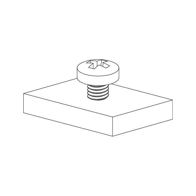 Suunnikasmutteri+ruuvi Systemal Presto XYRV 2305
