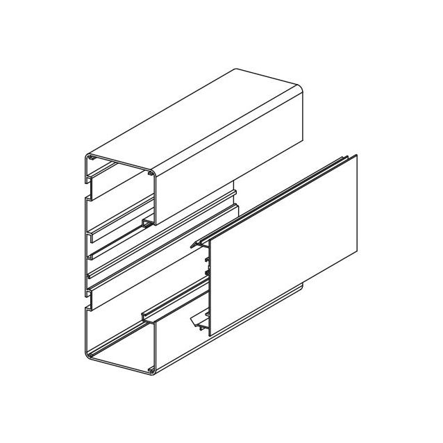 Johtokanava Ductel Twist 170x65 TB1710-1 anodisoitu