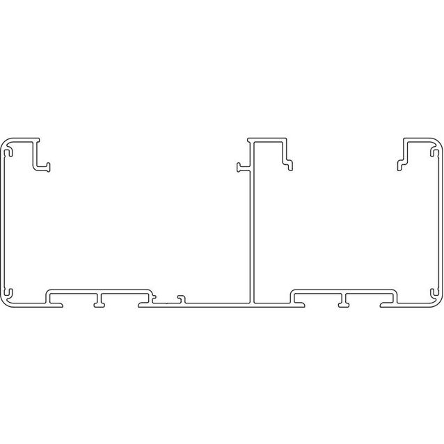Johtokanava Ductel Twist 170x65 TB1740-1 anodisoitu