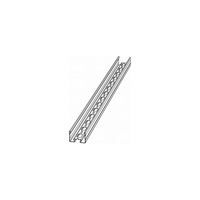 Valaisinripustuskisko MEK 70 6m