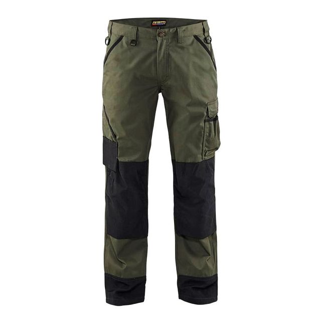 Blåkläder Puutarhurin housut Army green/Musta