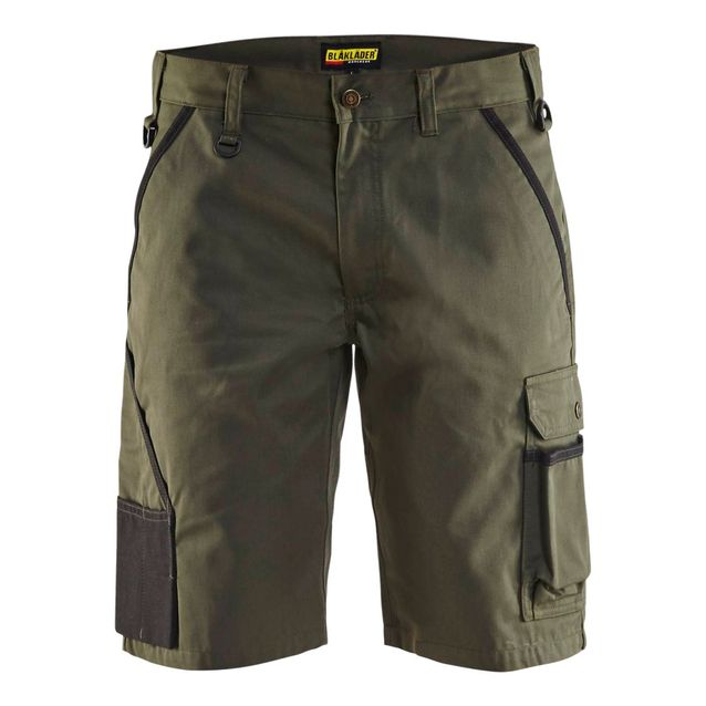 Blåkläder Puutarhurin shortsit Army green