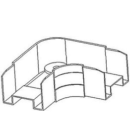 X-risteys muovinen MEK XR-70M