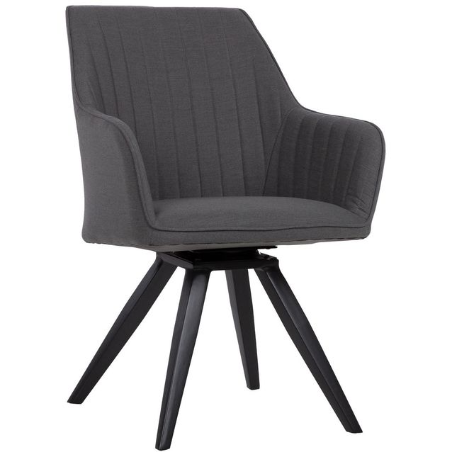 Chair TOMSON swivel, grey