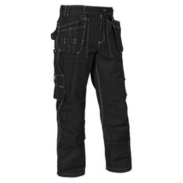 Riipputaskuhousut Blåkläder 1530 musta 100% puuvilla