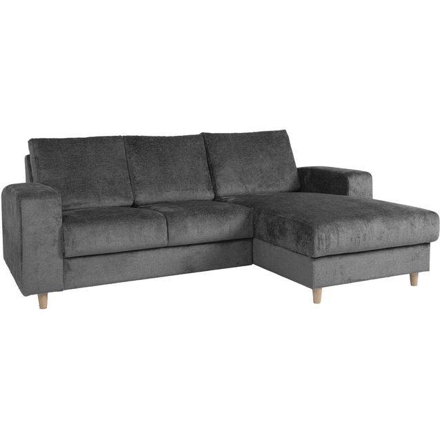 Corner sofa KARL RC, grey