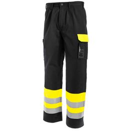 Housut Blåkläder Highvis 1584 keltainen/musta