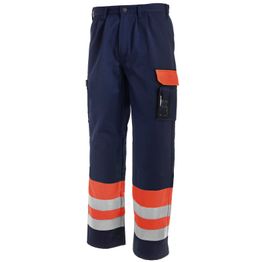 Housut Blåkläder Highvis 1584 oranssi/sininen