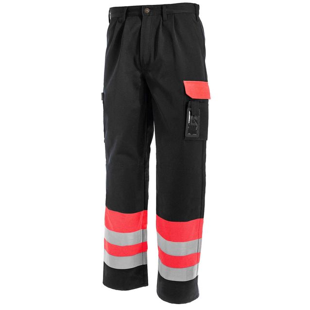 Blåkläder Highvis housut Punainen/Musta