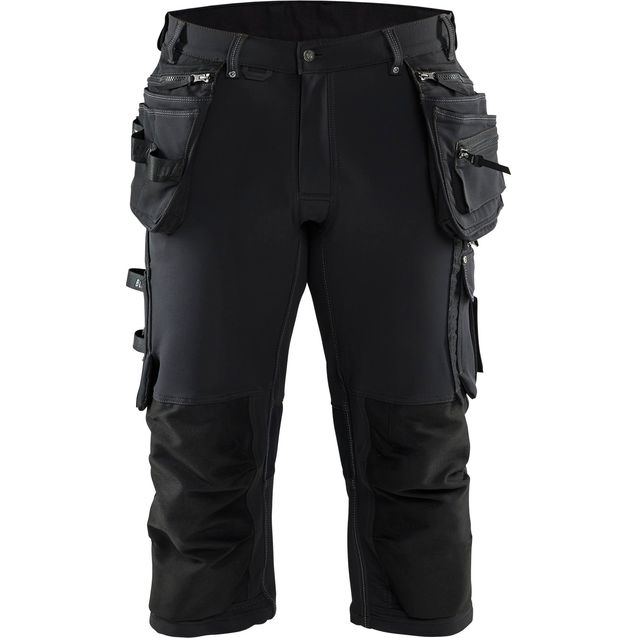 Piraattihousut Blåkläder 1797 X1900 4-way Stretch polvisuojataskuilla