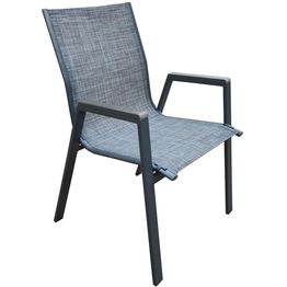 Tuoli Home4You DELGADO 56x63xK90 cm, harmaa