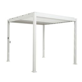 Pergola Home4You Mirador-111, 300x400cm, valkoinen