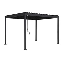 Pergola Home4You Mirador-88, 300x360cm, tummanharmaa