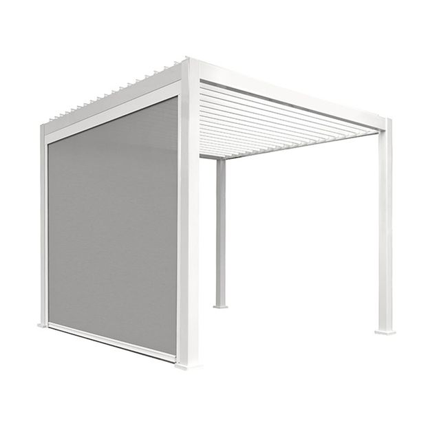 Rullakaihdin Home4You Mirador-111(3m), 270,95x236,5cm, valkoinen