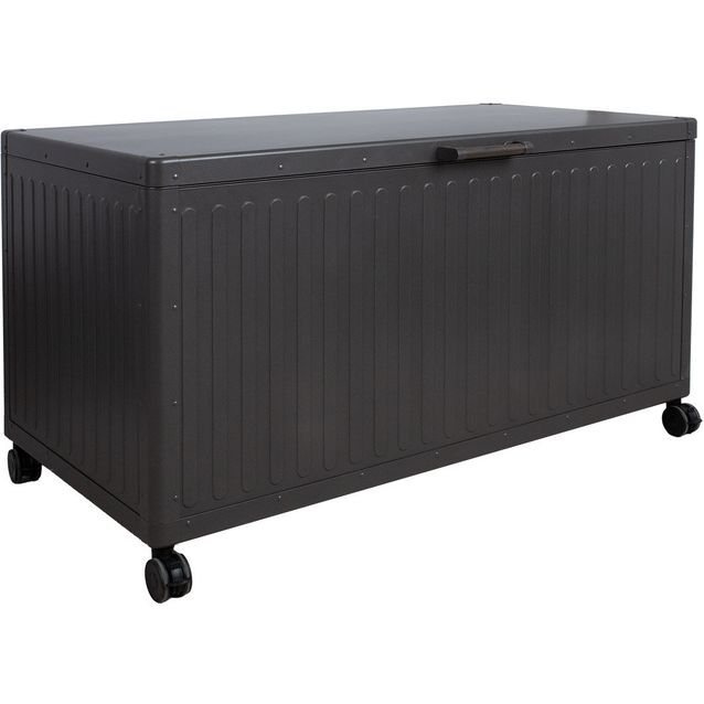 Storage box MIRADOR 130x60,4xH80cm, dark grey