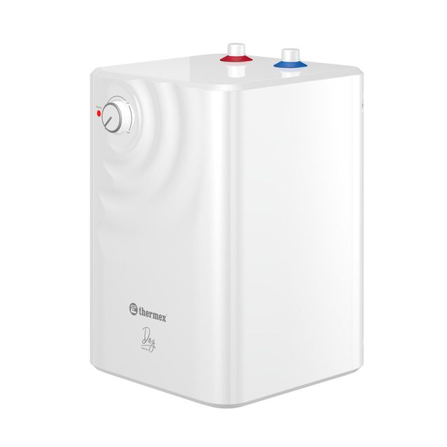 Lämminvesivaraaja Thermex Day 7-U, emali, putkiliitännät alhaalla, 6l