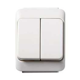 Artic 5-kytkin pinta IP44 valkoinen