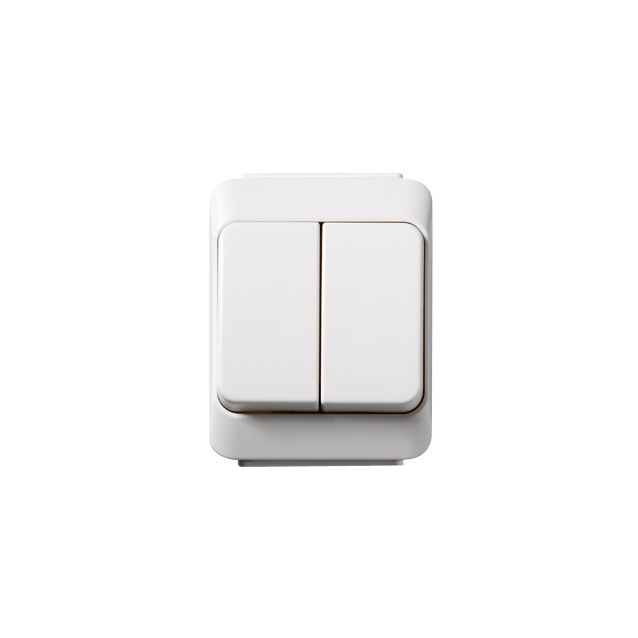 Artic pinta IP44 5-kytkin valkoinen