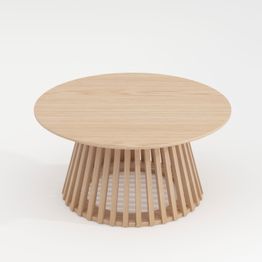 Sohvapöytä Home4You Milani, ø50, tammi
