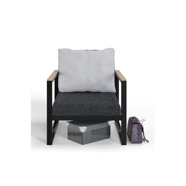 Nojatuoli Linento Garden MTLBHC7000, antrasiitti