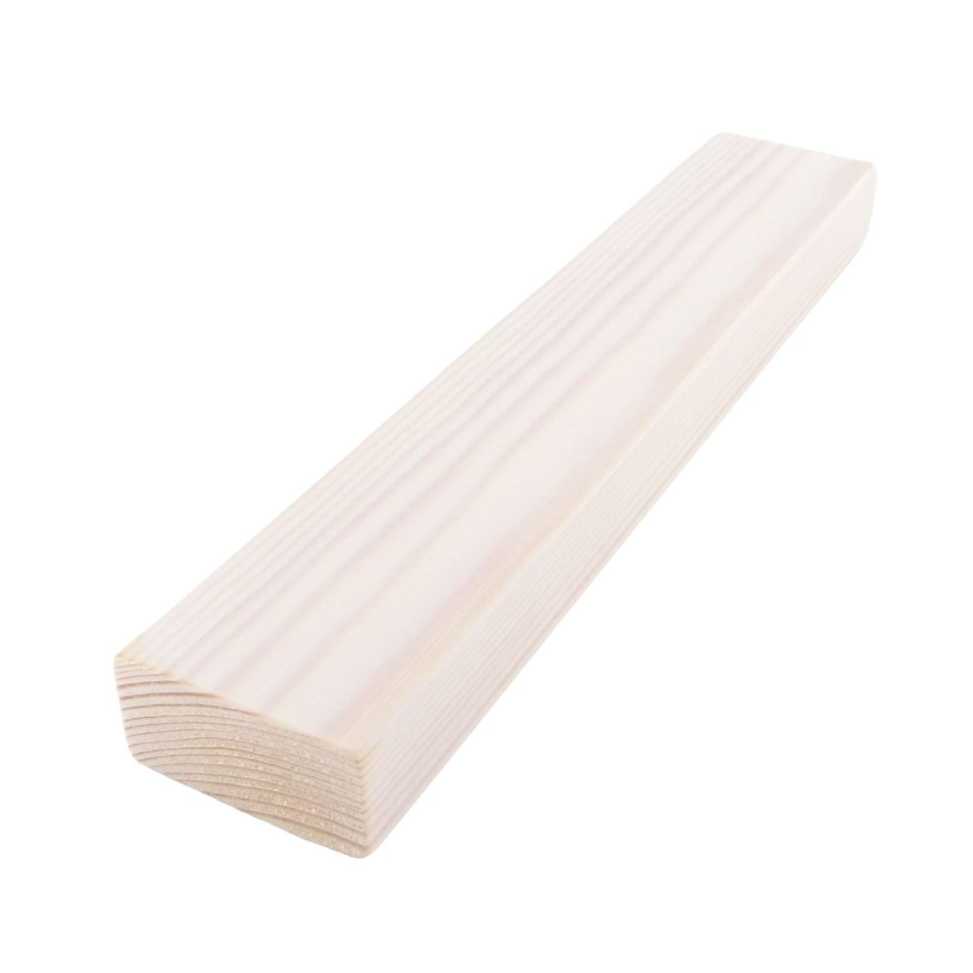 Katto-/seinärima Cent 20x40x4800mm, mänty, valkolakattu