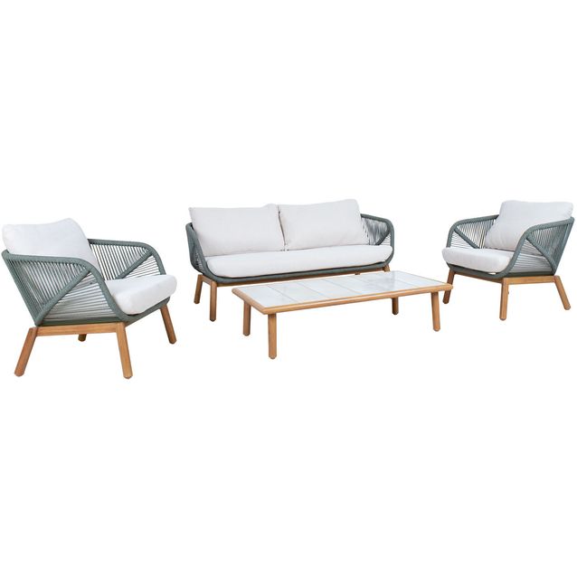 Garden furniture set TUXEDO table, sofa and 2 chairs