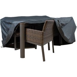 Kalustesuoja Home4You 170x140x90 cm, säänkestävä, harmaa
