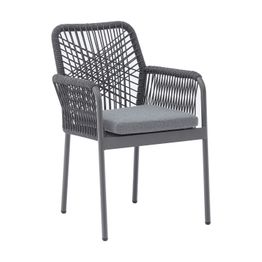 Tuoli Home4you Hela, harmaa