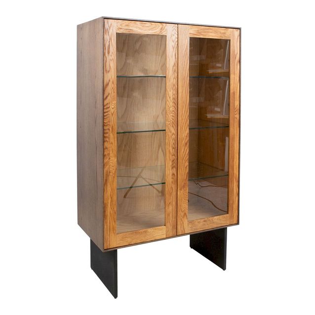 Vitriinikaappi Home4You Valencia tammi 