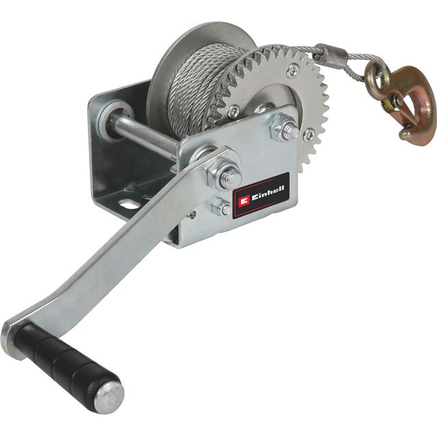 Käsikäyttöinen vinssi Einhell TC-WI 500 500 kg 10 m teräsköydellä
