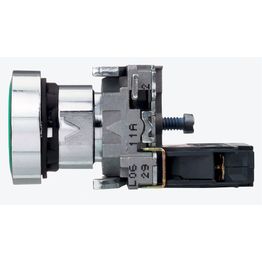 Tasopainike jousipalautuksella XB4BA3311 vihreä 1s  -I-