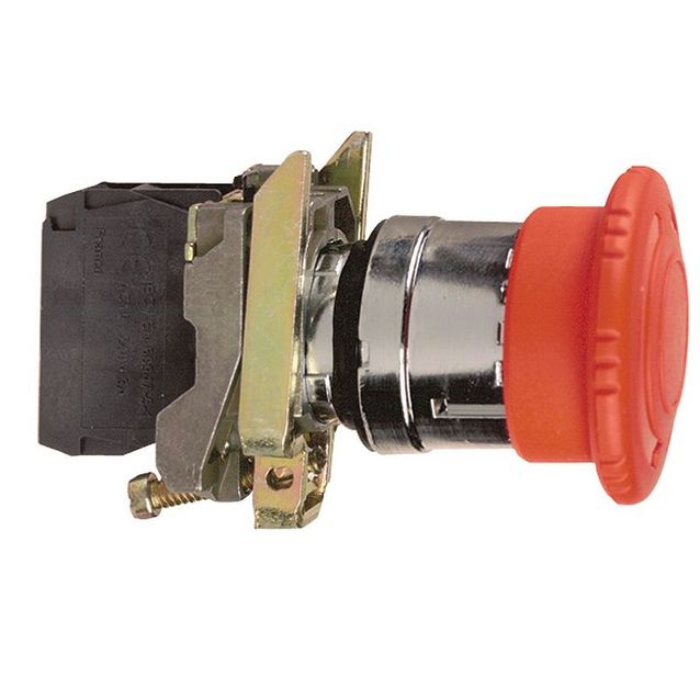 Hätä-Seis painike XB4BS8445 1s 1a punainen 40mm