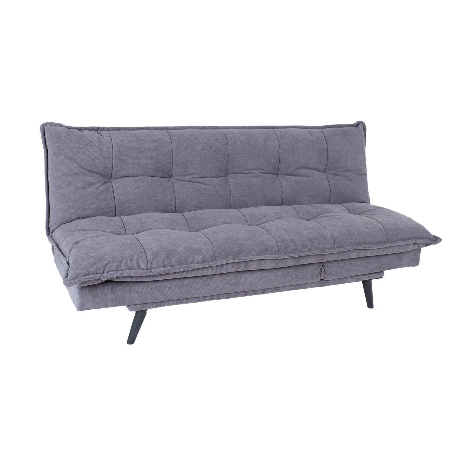 Vuodesohva Home4You Spry 193x92x89, 3-istuttava, harmaa