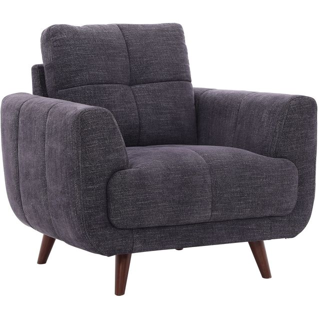 Armchair STEVE dark grey