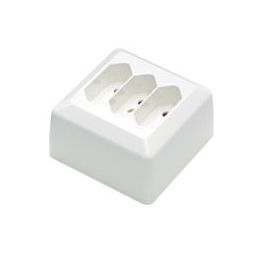 Europistorasia 3E/16A/250V/IP21 PR valkoinen