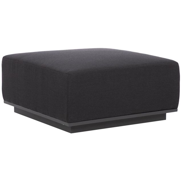 Ottoman FULLER 83x83xH42cm, dark grey
