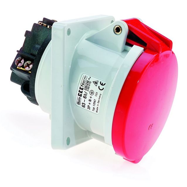 Pistorasia 1202  3PNE 63A 400V IP44