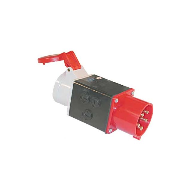 Adapteri 532516 kojevastake 32A / pistorasia 16A + sulakkeet