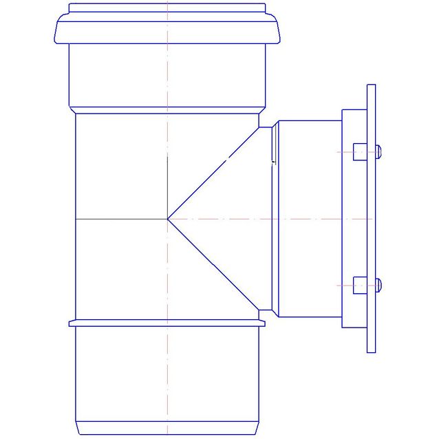 Puhdistusputki/puhdistusyhde Pipelife HTP PP Ø 110