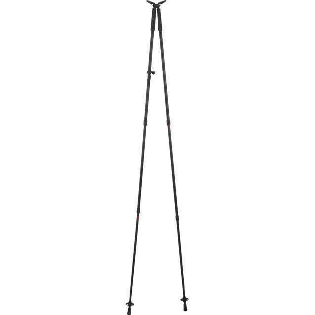 Ampumatuki 5etta Bipod 3-osainen teleskooppinen pituus 82-185 cm musta