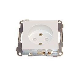 Pistorasia 1N/16A/250V/IP21 UKR valkoinen