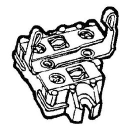 Kojeistopistorasiarunko 1S/16A/250V/IP21 UR