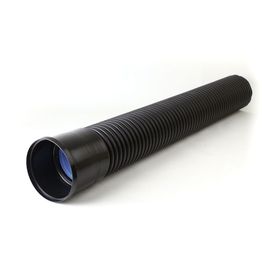 Sadevesi-/rumpuputki Pipelife Tupla PE SN8 muhvilla ja tiivisteellä pituus 6m eri kokoja