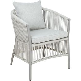 Tuoli Home4You SILVA, harmahtava, beige